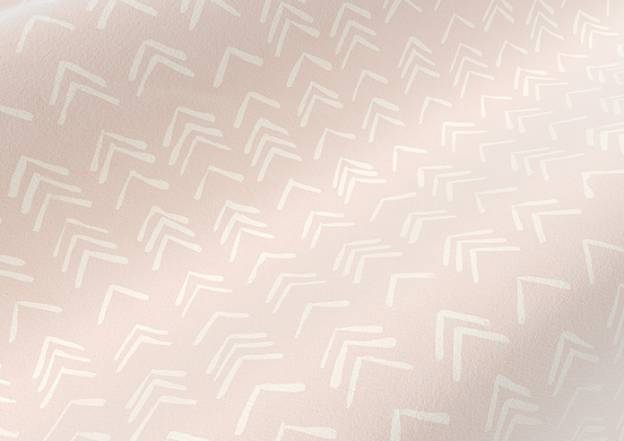 Rolling Hills Velvet, Pink - Roman Blind - Image 4